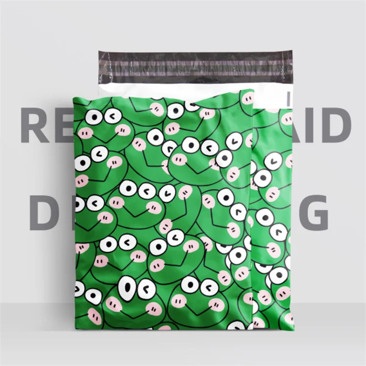 100PCS 100% PE Plastic Mailing Bag Poly Mailer T-shirt Skirt Pants Bra Books Towel Xmas Gifts Shipping Express Print Pouches