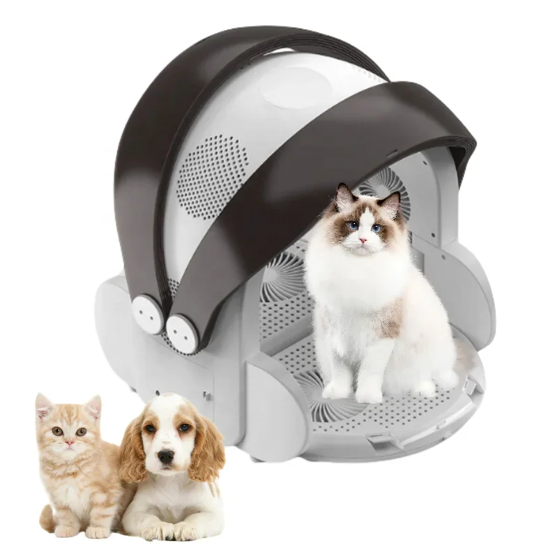 Hot Selling Foldable Automatic Pet Drying Machine Professional Box Cat Dog Blower Pet Hair Dryer Cat Dog Dryer Box