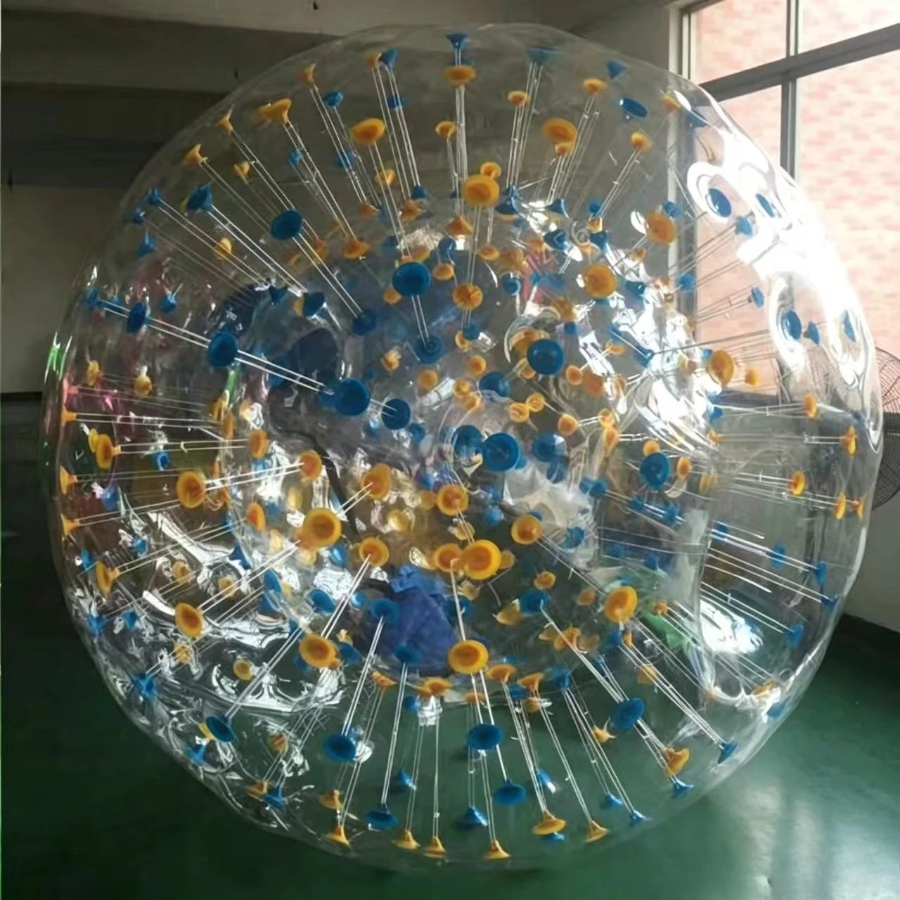 PVC Game Inflatable Human Hamster Zorb Ball for Adults 3*2m