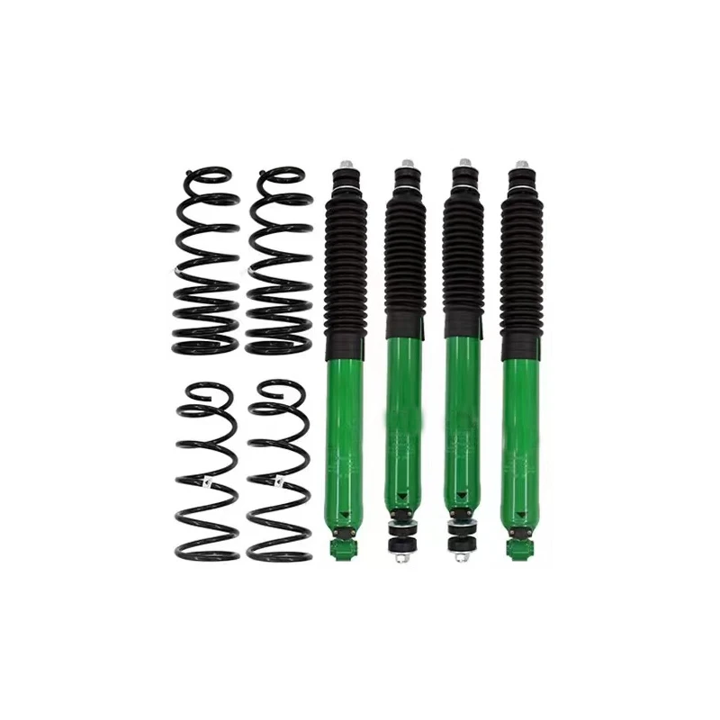 ZM shock absorber 2pcs front and 2 pcs rear set suspension and coil springs manufacturer for nissan Partol Y61 ZM