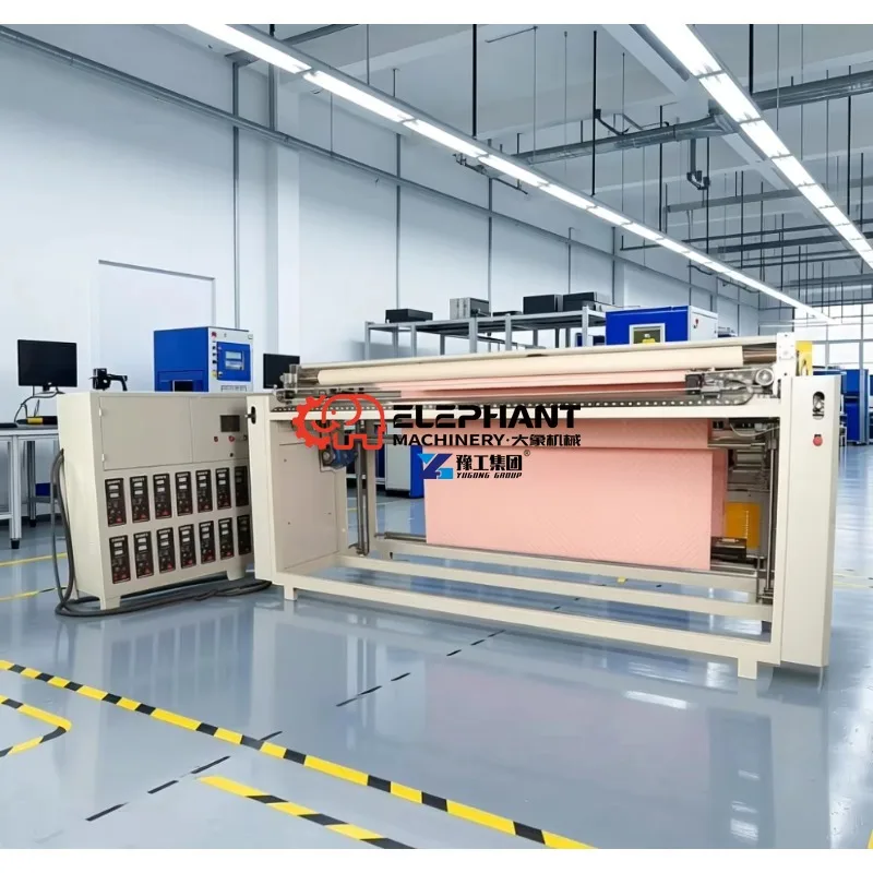 JT‑1600‑S Full Automatic Computer Controlled Ultrasonic Quilting Embossing Machine Nonwoven Fabric Processing Equipment