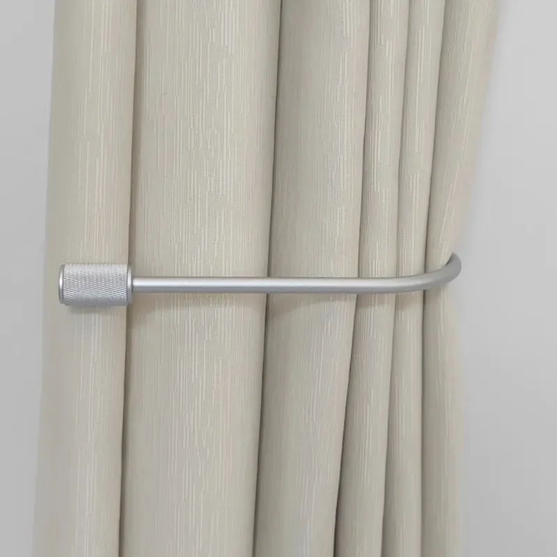 2PCS/U-Shaped Folding Curtain Hooks, Adjustable Wall Hooks, Living Room, Bedroom, Extended Decorative Wall Hooks, One Pair