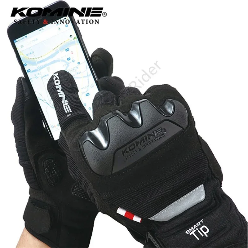 Komine GK 220 Komine Gloves Motorcycle Gloves  for Motorcycle Full Finger Touch Screen image 3