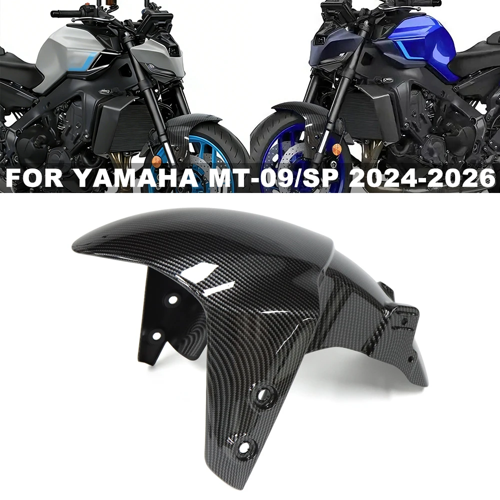 Parafango Anteriore per Moto YAMAHA MT-09 MT09 SP 2024 2025 2026, Protezione Antispruzzi per Ruota Anteriore, Accessori