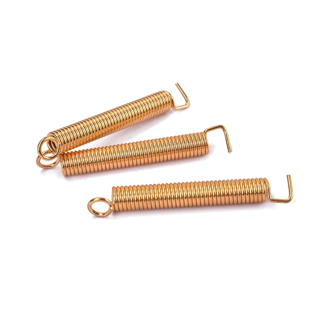 

3 pcs Electric Tremolo Bridge Tension Gold Plated Stainless Steel Adjustable For Install Guitar Parts
