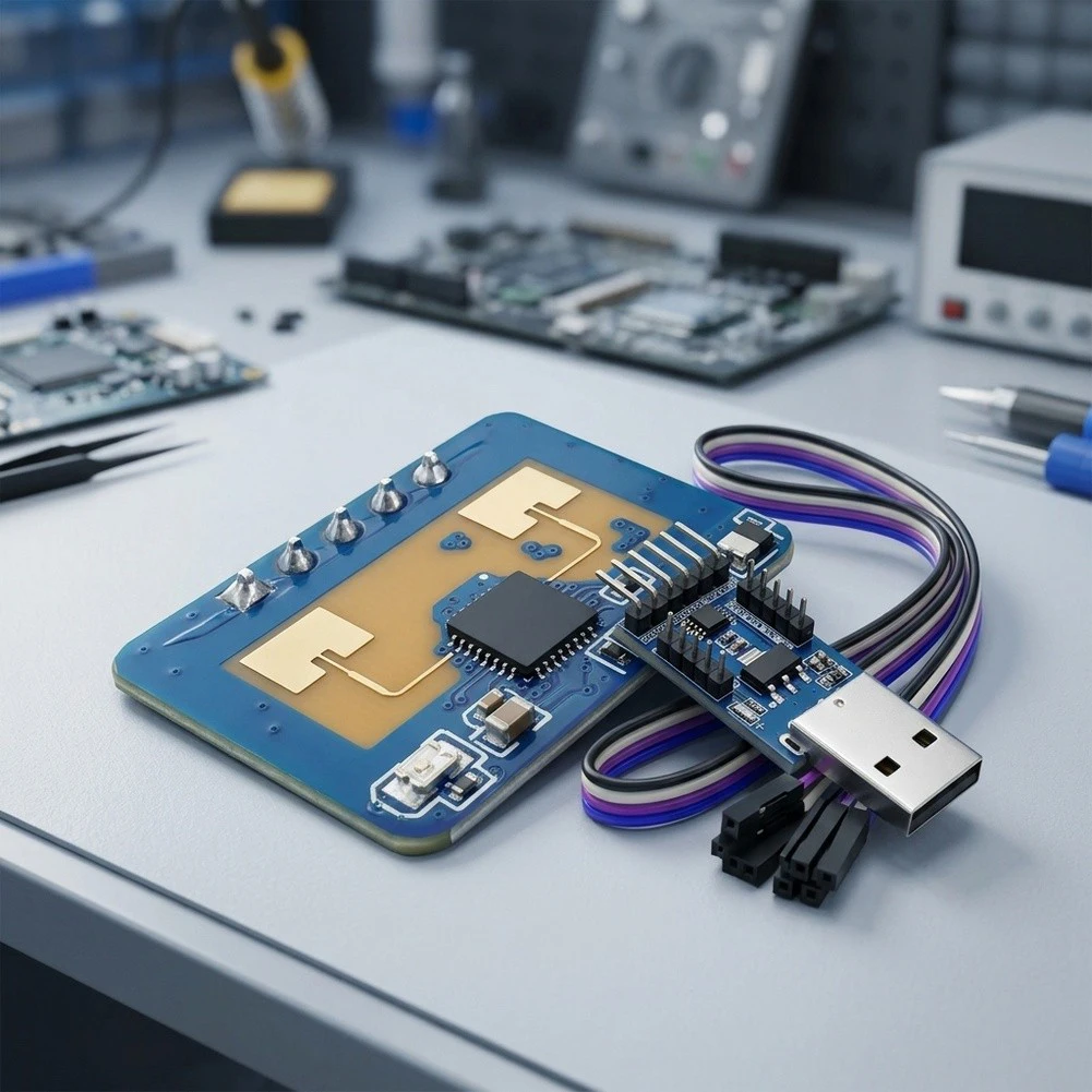 LD2410C 24GHz Presence Detection Module for Embedded Systems UART Configurable Detection Parameters 22x16mm Dimensions