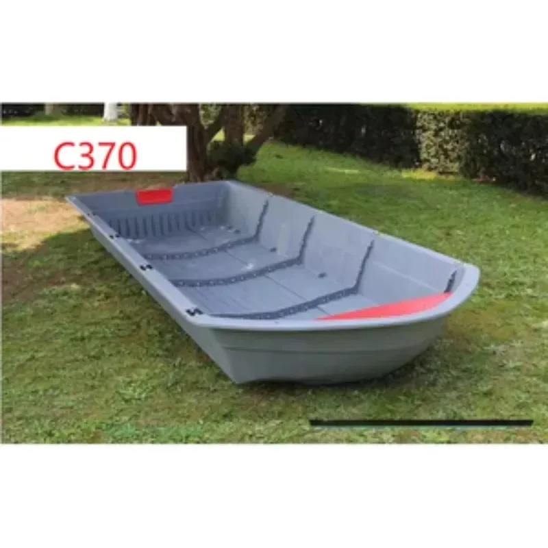 3.7M 4 People PPR Material Car Combination Plastic Ship Foldable Lure Portable Fishing Boat Splicing Split Assembly Boat