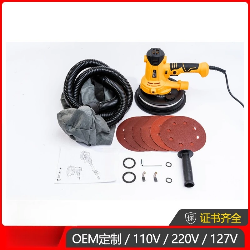 7 inch 180mm wall sander wall putty sander sandpaper machine