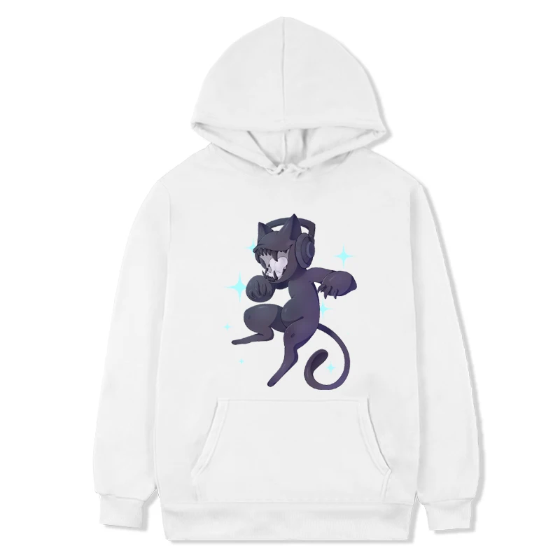 

Парные трендовые Топы Monstercat с длинным рукавом, необычная Необычная стильная толстовка в виде мультяшных букв