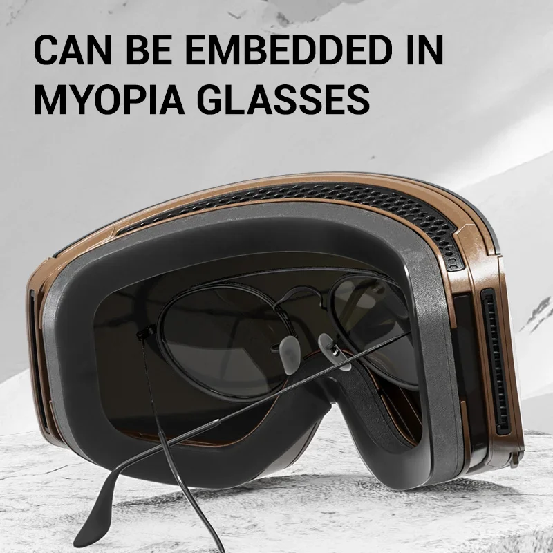 نظارات Kapvoe للثلج والتزلج على الجليد والتزلج على الجليد للنساء والرجال عدسات مضادة للضباب UV400 نظارات فوتوكروميك نظارات للدراجات النارية #6