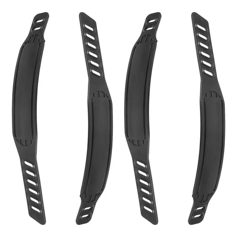 

2 Pairs Bike Pedal Straps Adjustable Fitness Footrest Replacement Parts Anti Plastic Toe Bands For Bikes Gym Home Use