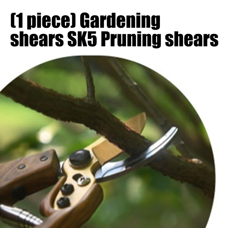Y6GD Garden Scissors Plant Shears Garden Clippers Hand Tool for Cutting Flowers