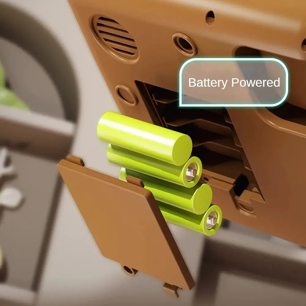 Cartoon Animals Design Mini Clip Doll Machine Strong Grip Electronic Candy Vending Machine Easy To Operate Music