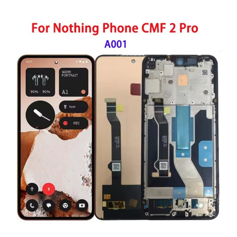AMOLED Display Touch Screen Digitizer Assembly For CMF Phone 2 Pro A001