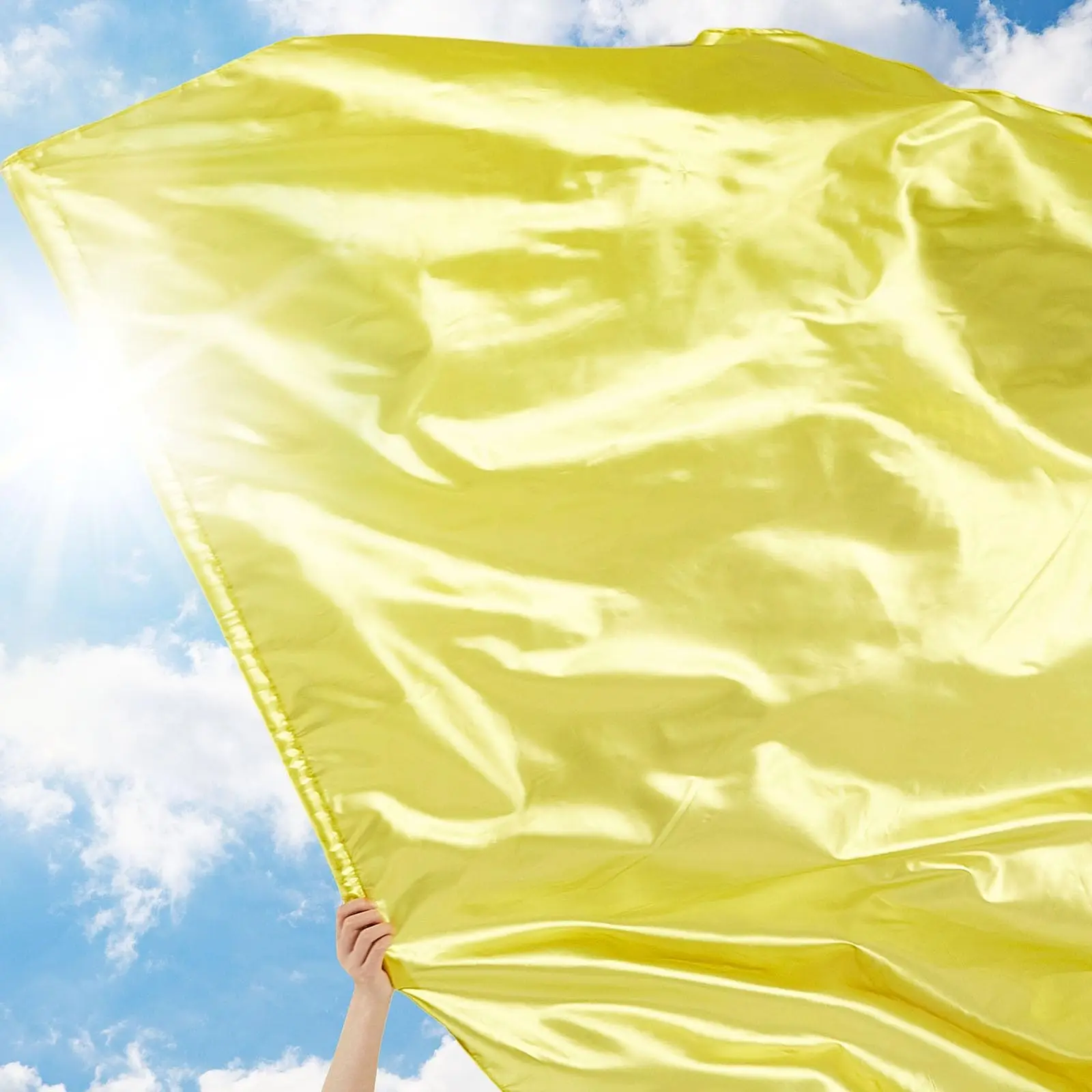 Louvor Dança Adoração Bandeiras com Haste Escalável, Semicírculo Anjo Asa Bandeira para Dança Igreja, 55 ", 2 Set