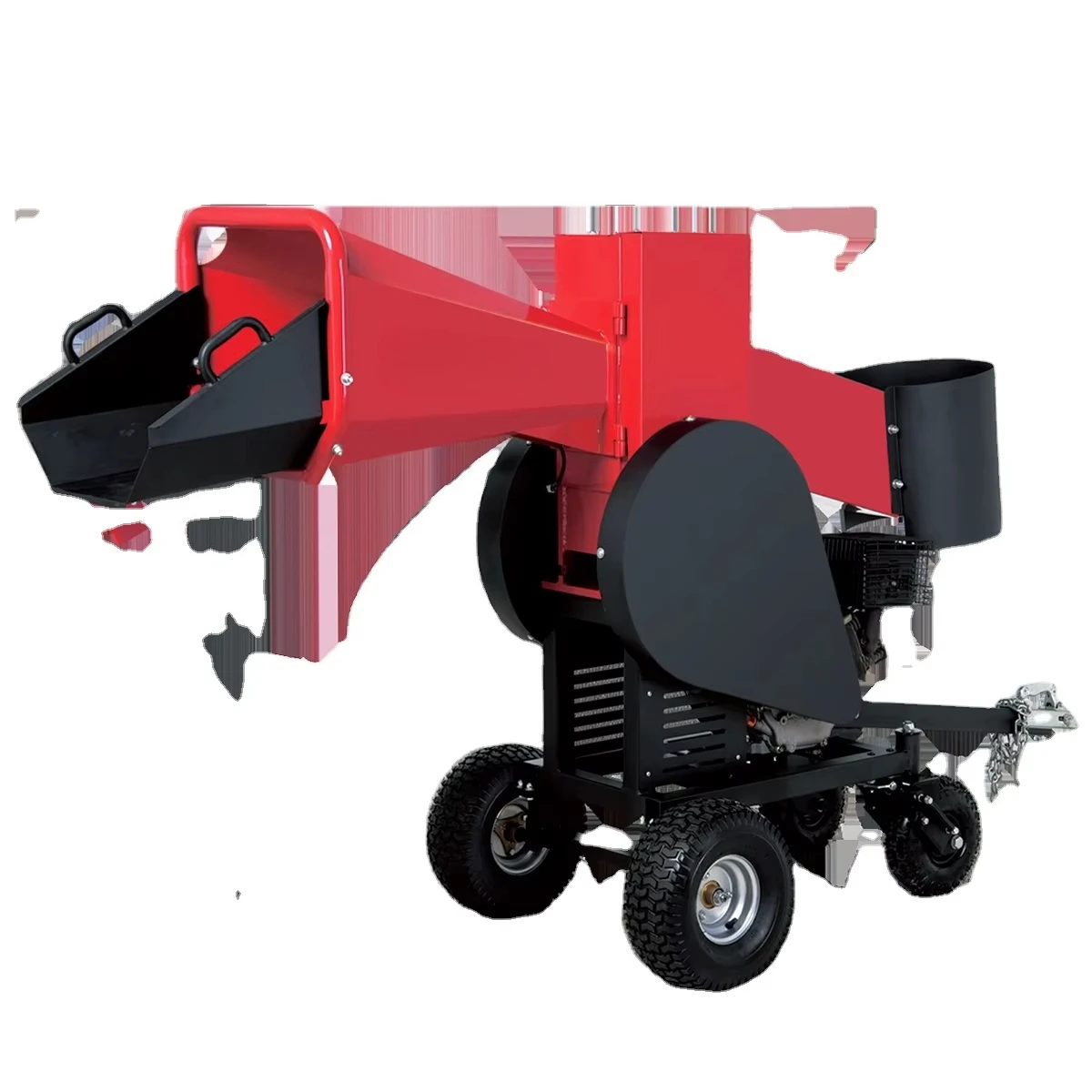 

Wood Processor, Firewood Chipper, 15HP Forest Branch Cutting Machine, Wood Crusher