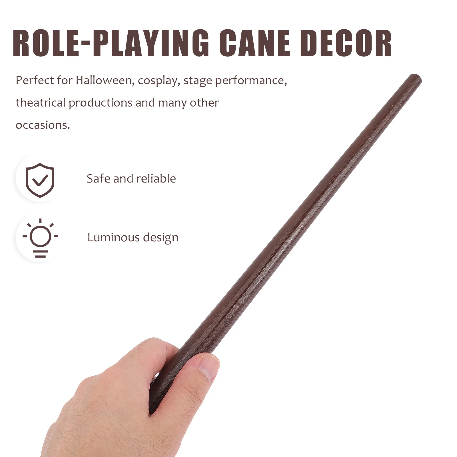 ハロウィン発光杖魔女笏コスチューム小道具パーティー用品プラスチック笏コスプレ子供ロールプレイングステージパフォーマンス