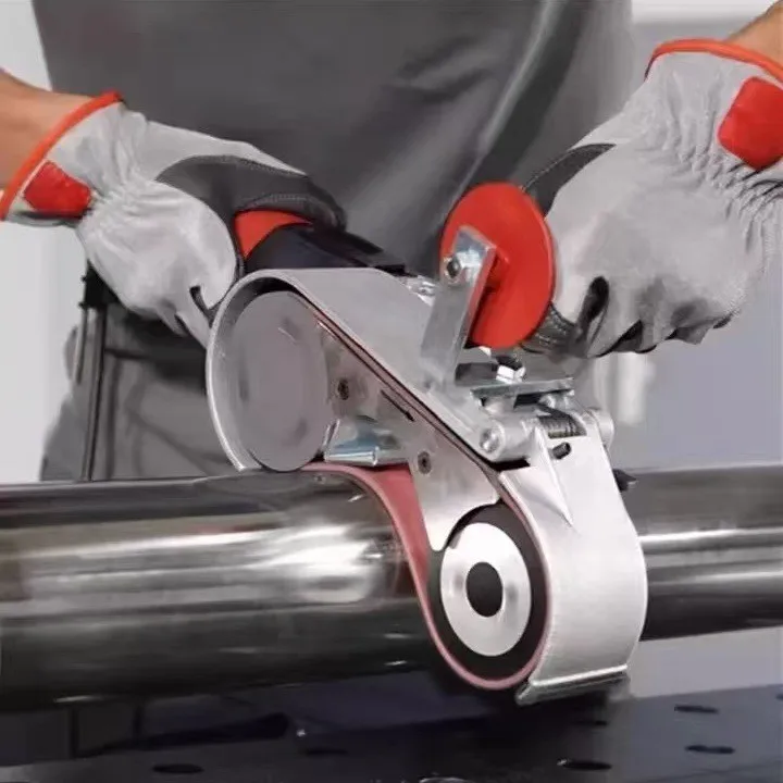 

Подходит для ручной машины для удаления ржавчины и полировки, машина для волочения проволоки из нержавеющей стали, ручная круглая трубка, абразивный ремень Mac