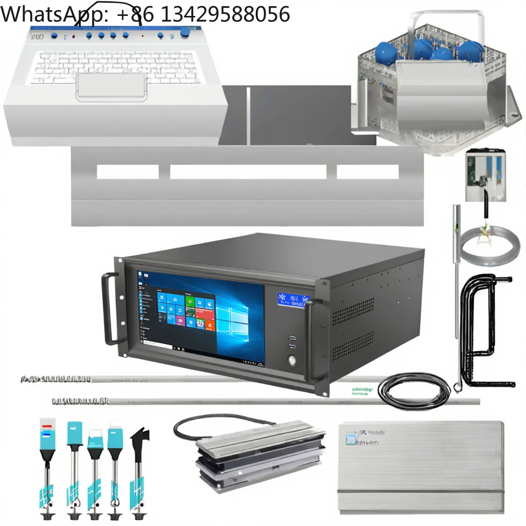 High Quality 5u Server Rackmount Chassis LCD Display VGA USB Front Port Cool for EATX ATX System Industrial Computer PC Case Fan
