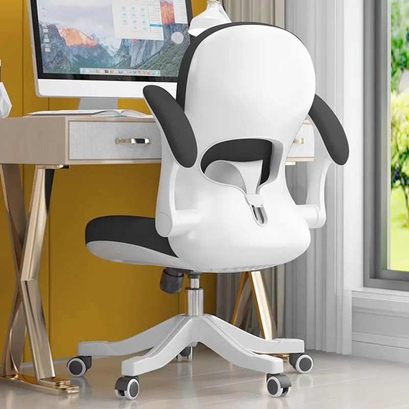 

Nordic White Office Chair Comfortable Fancy Gaming Designer Office Chair Mobile Modern Comfy Cadeiras De Escritorio Furniture