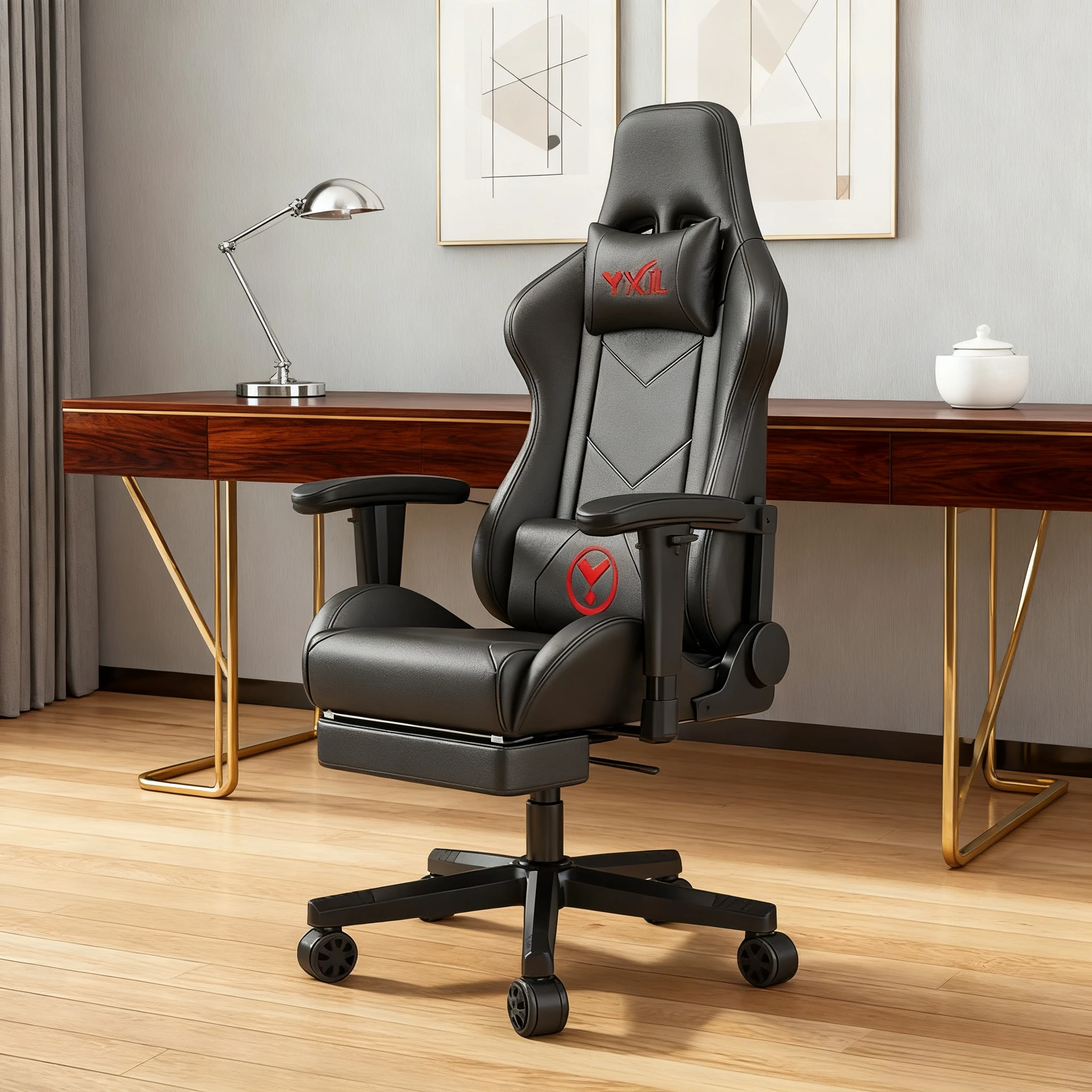 

Роскошное эргономичное современное офисное кресло для гостиной, художественный дизайнерский стул с подставкой для ног, расслабляющая мебель Salonsilla Oficina