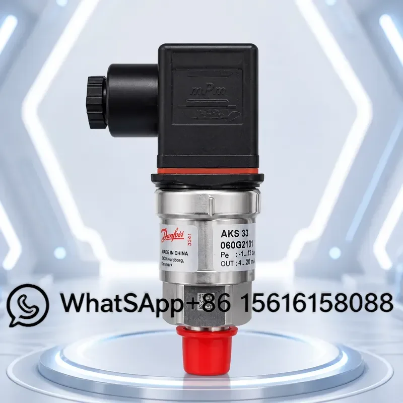 Danfoss Pressure Switch 060G2101 AKS33 Refrigeration Compressor Control Valve HVAC Industrial Automation Spare Parts Original