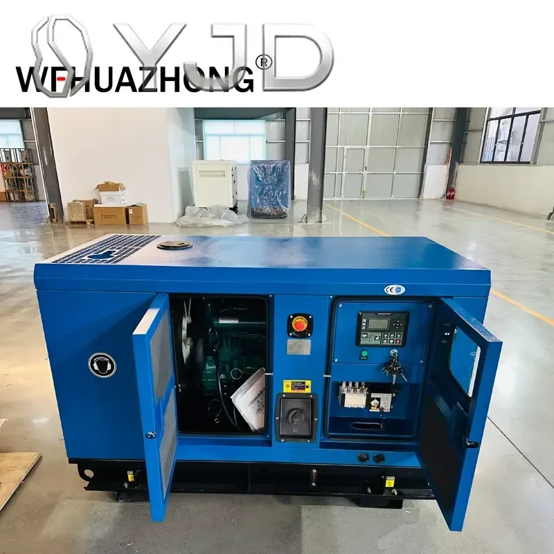 3 Phase Single Phase Power Plant Generator 16kw 20kw 30kw 50kw 60kw 80kw 100kw 150kw 200kw 400kw Silent Diesel Generators