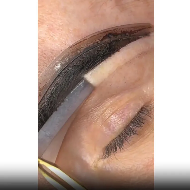 10Pairs Brow Guide Eyebrow Shaping Tools Microblading DIY Eye Brow Shaping Stickers Eyebrow Auxiliary Sticker Brow Shape Tape
