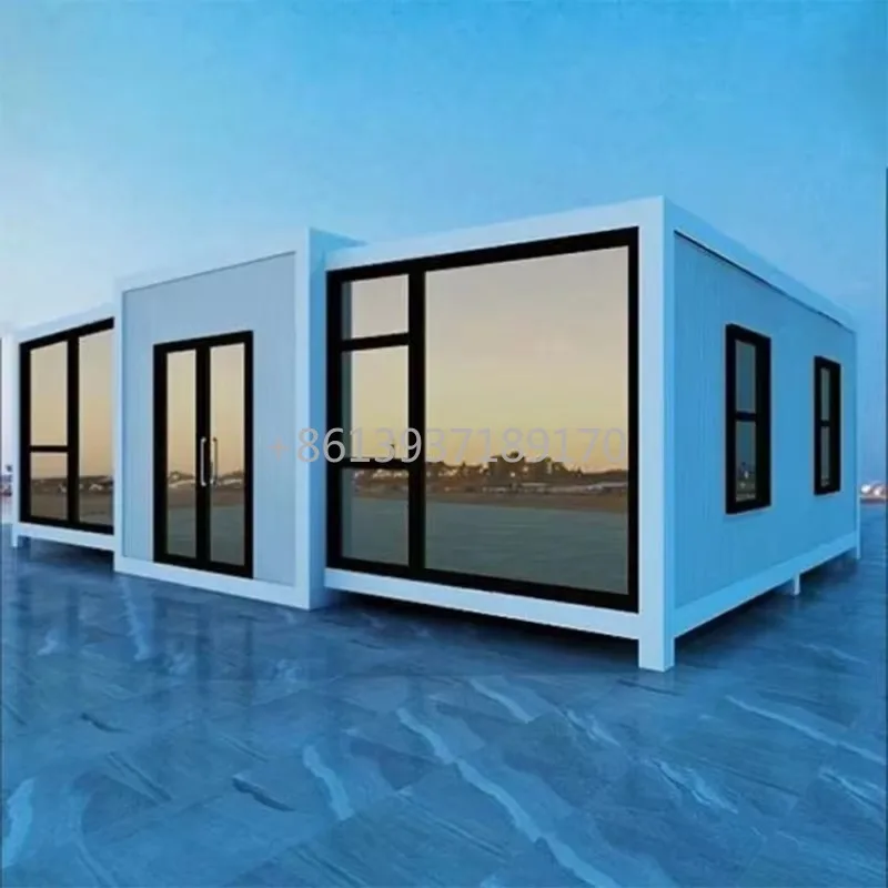 Prefab Steel Building Effect Prefab House Frame Kit Easy To Assemble Container Home Prefab House for Sale Modular House