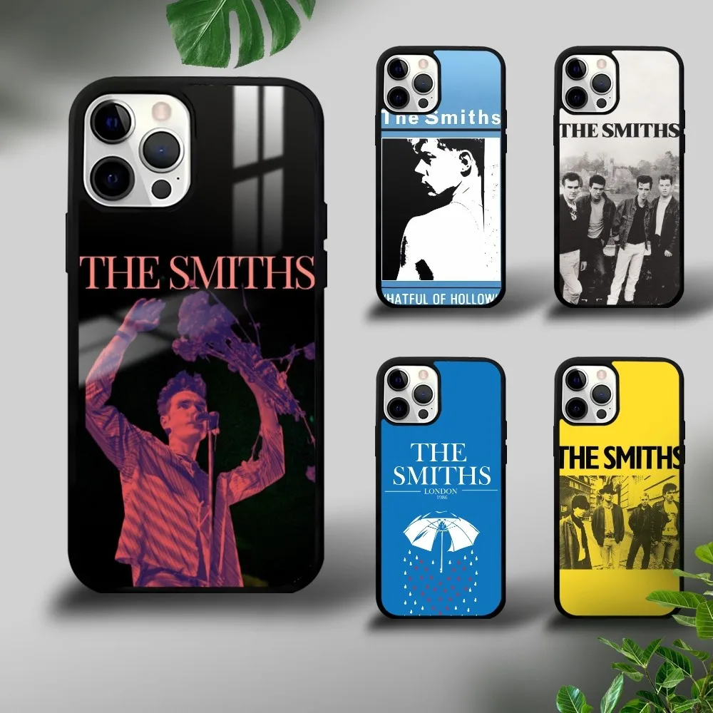 THE s-SMITHS Rock Band Phone Case For iPhone 16 15 14 13 12 11 Pro Xs Max Mini Plus Celulares Hard Funda Dropshipping