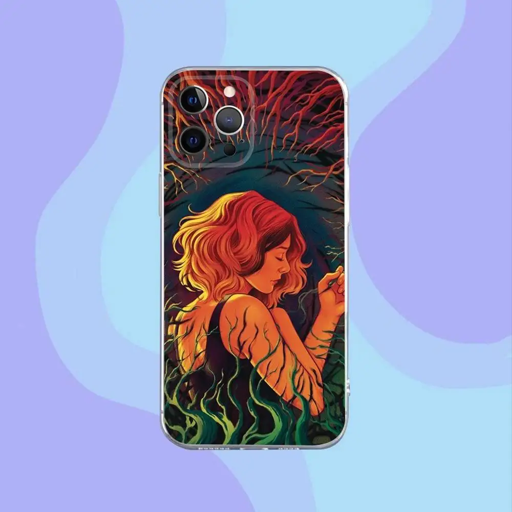 حافظة هاتف B-Buffy the V-Vampire S-Slayer لهاتف iPhone 16,15,14,13,12,11 Pro,Max,Plus,X,XS,XR,SE,سيليكون شفاف صغير ناعم