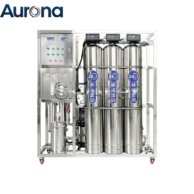 【Industrial】Commercial Reverse Osmosis Water Treatment Equipment Stainless Steel Ultra Pure Water Purifier Industrial Direct Dri