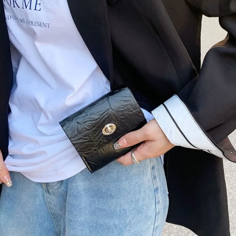 

Ретро кошелек из искусственной кожи для женщин, многофункциональный держатель для карт, студенческий ручной кошелек для монет, роскошный Billeteras De Lujo Mujer