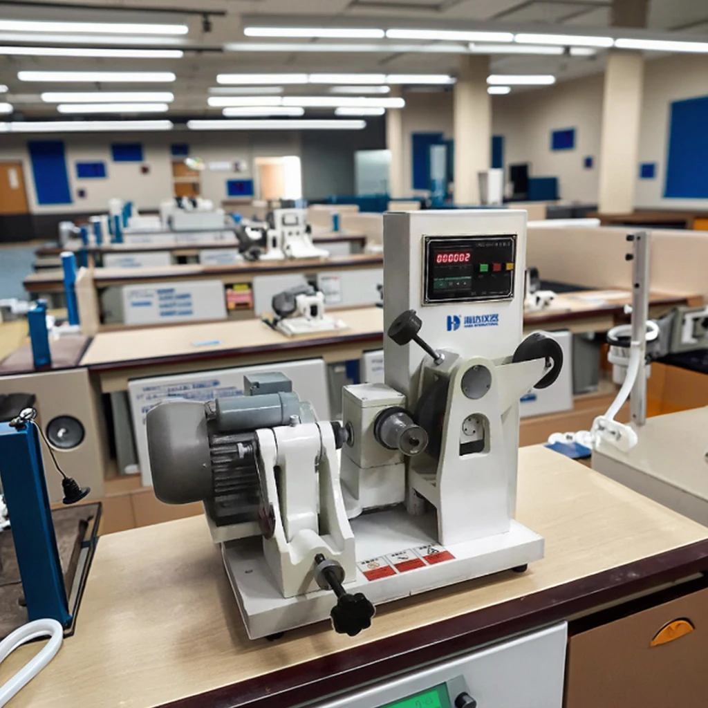 ISO 4649 Rubber Akron Abrasion Tester Rubber Wear Resistance Akron Abrasion Testing Machine Wear Resistance Testing Equipment