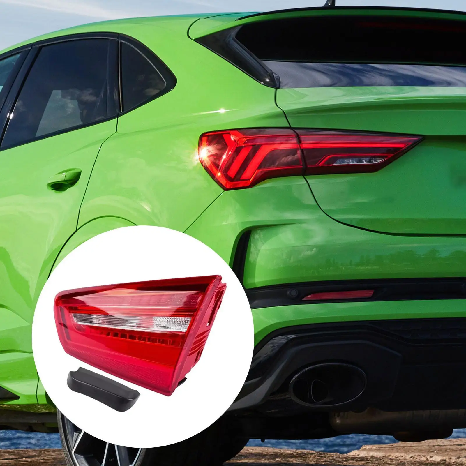 Materiale ABS di ricambio per auto con gruppo fanale posteriore interno destro per Audi A6 C7 2010-2016 Anno modello