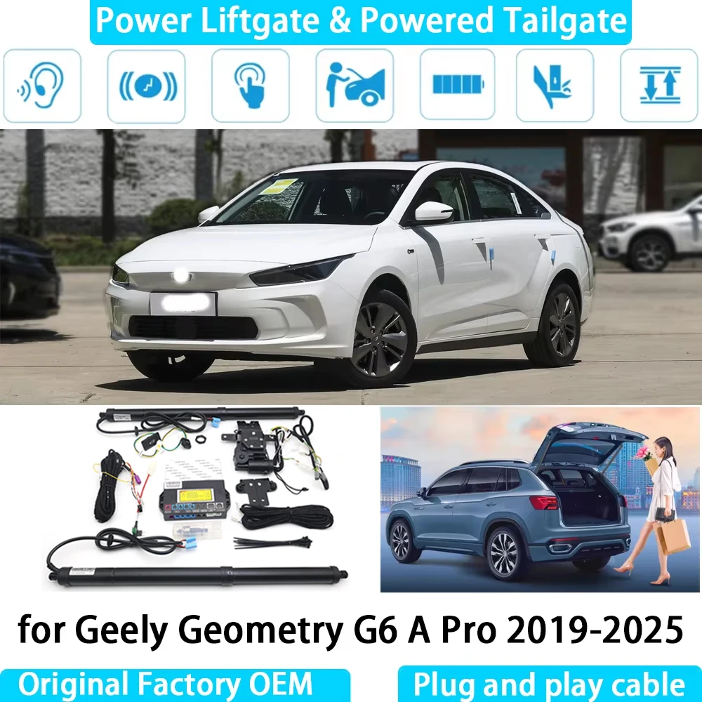 for Geely Geometry G6 A Pro 2019-2025 Automatic Electric Power Liftgate Powered Tailgate Strut Tail Gate Lift System