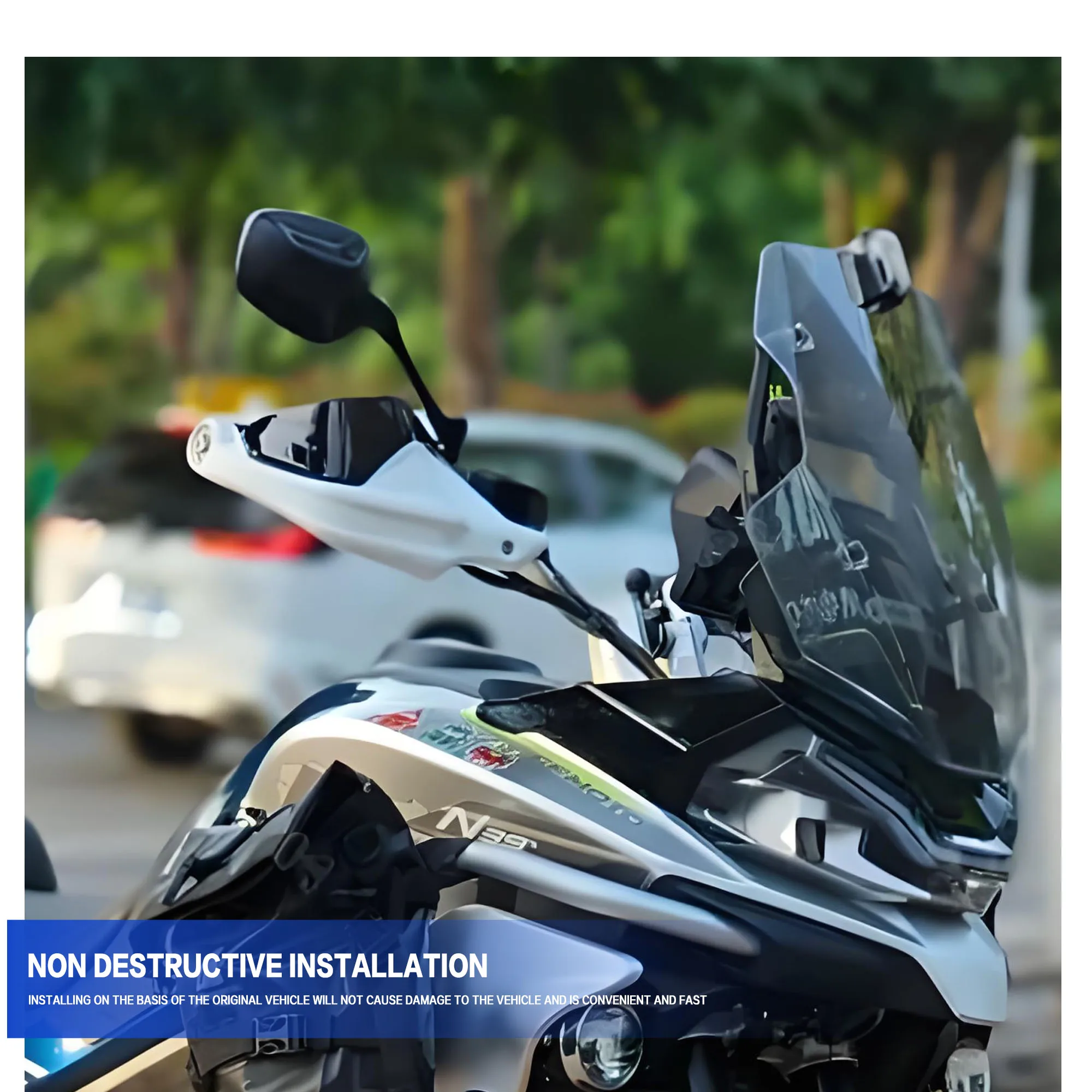 

For CFMOTO 800MT 2021- 2026 Motorcycle Hand Guards Lever Protector Handlebar new aluminum alloy Handguard Shield