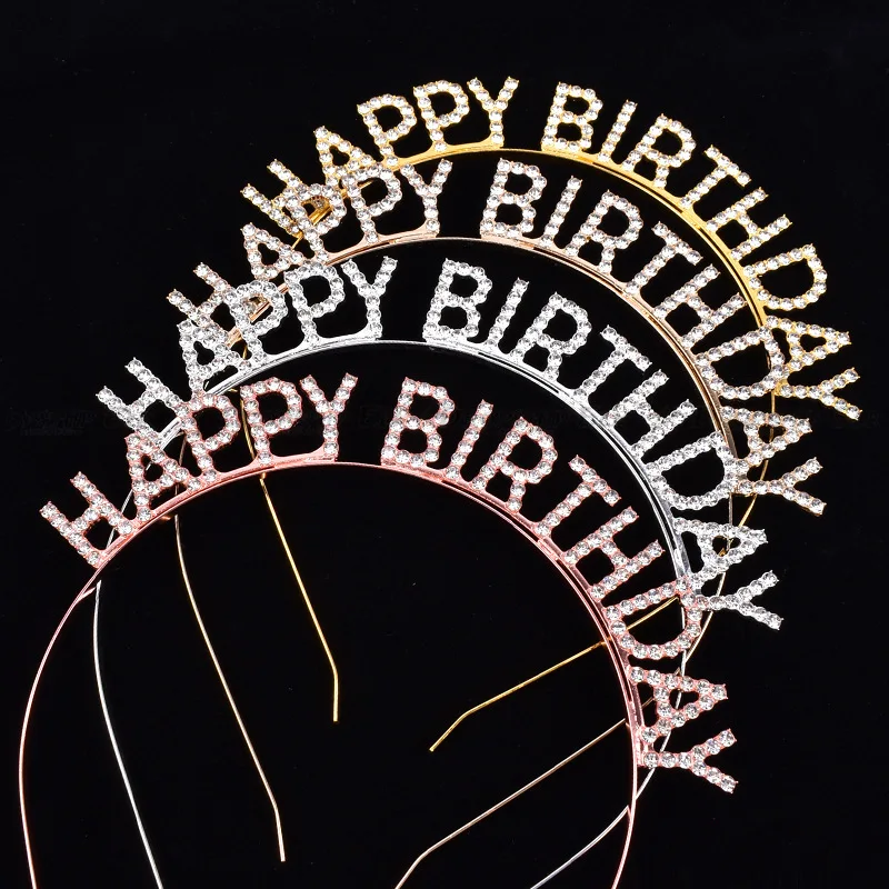 أربطة شعر على شكل تيجان من حجر الراين لعيد الميلاد للنساء والفتيات والأطفال، عصابة رأس لتزيين الحفلات، إكسسوارات رأس عيد ميلاد سعيد