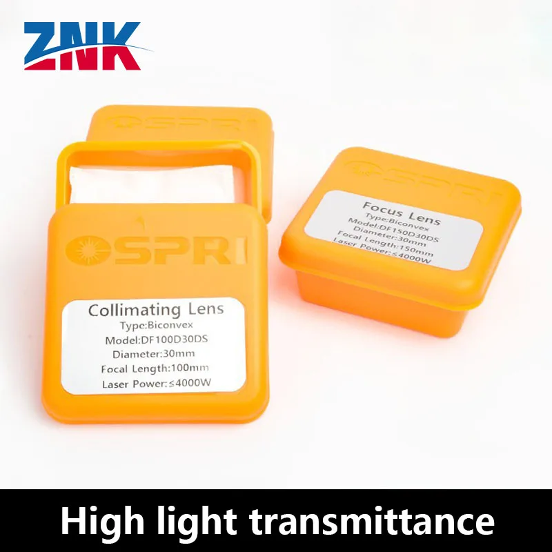 0SPRI Laser Focusing Lens Collimating Lens LC40 Imported Quartz Composite Meniscus Biconvex Lens Ospri Original Lens