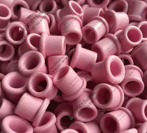 10pcs over-the-wire ferrule, small outer diameter 9.5mm * overall height 10.2mm * inner bore 6mm, wire entry ceramic ferrule