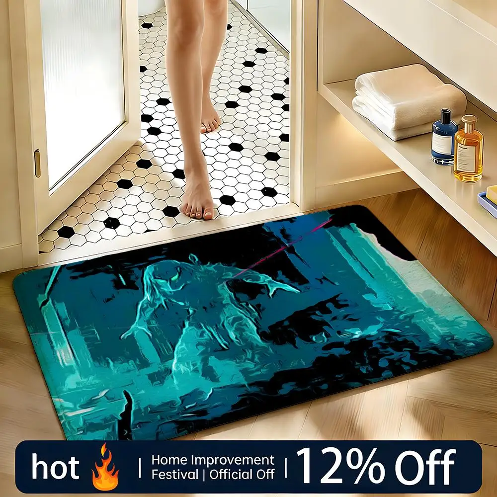 Soft Absorbent Non-Slip Rug Movie The Predator Floor Mat Home Decor Doormat Bedroom Floor Mat Shower Carpet