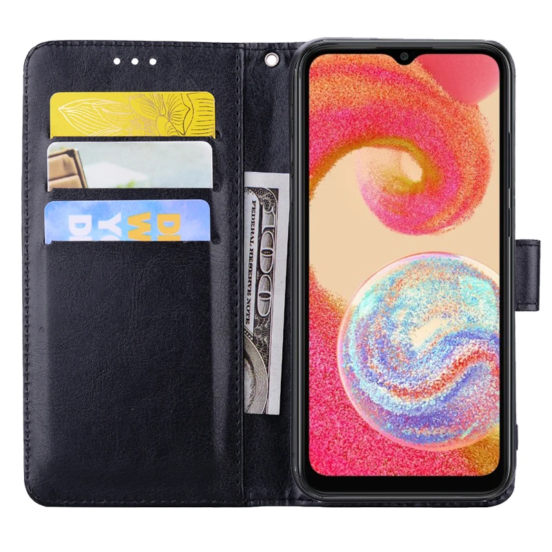 For Funda Samsung Galaxy M04 A04e A04 Case Wallet Flip Cover For Samsung m 04 a 04e SM-A042F/M SM-A045F/M SM-M045F/DS Phone Etui