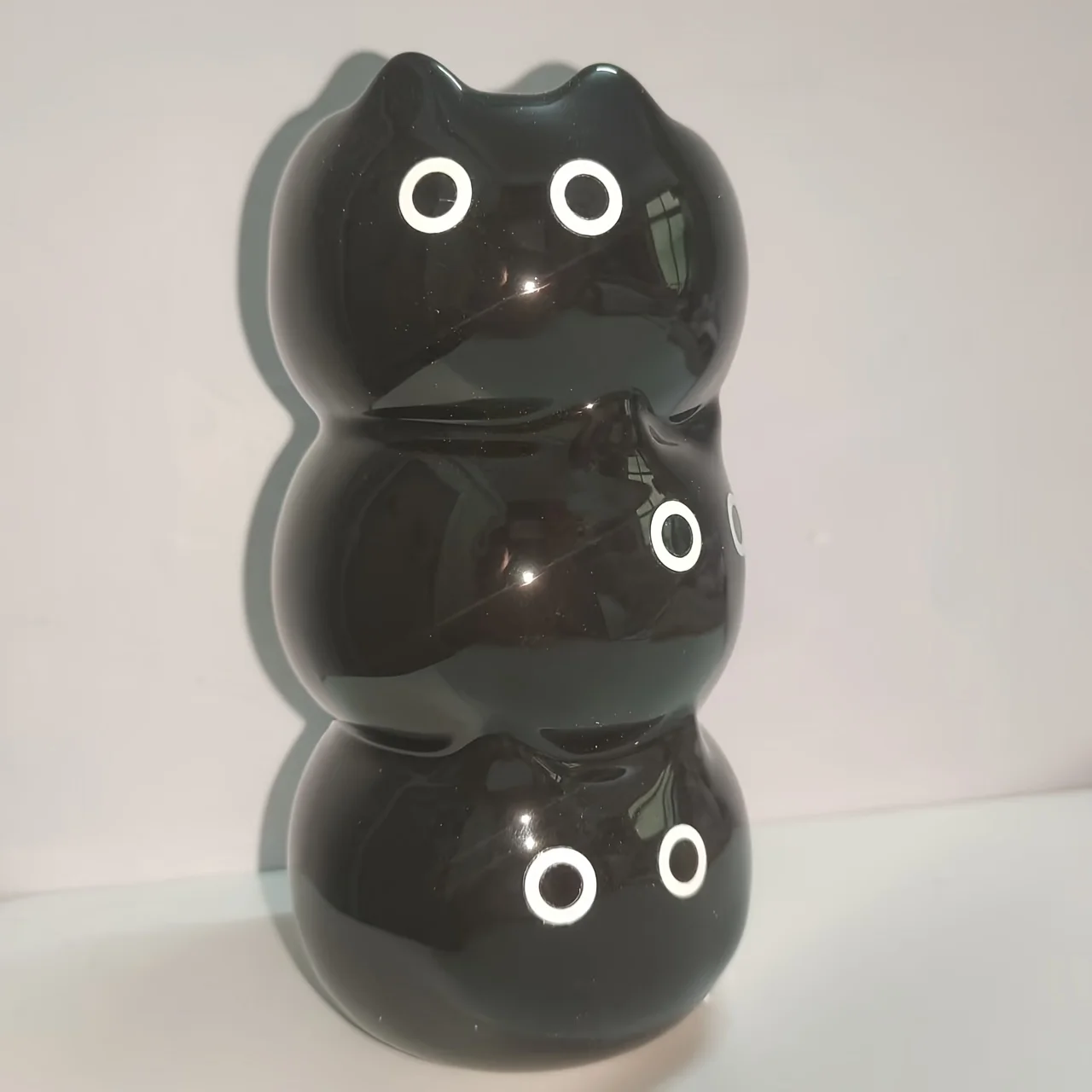 الإبداعية تشكيلة زهور تخزين حامل السيراميك سيامي القط زهرية غرفة المعيشة غرفة نوم الديكور الحلي اناء للزهور #2