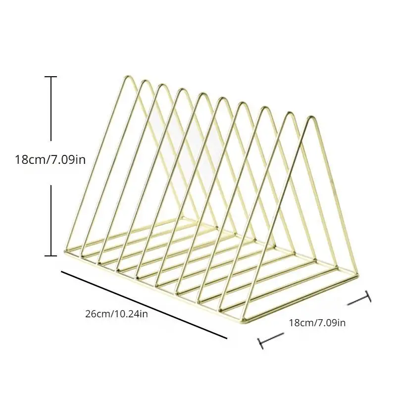 1Pc Desktop Bookshelf Student Book Storage Rack Office Magazine Organization Stand