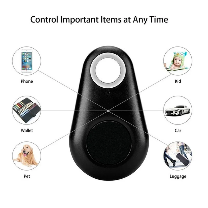 Smart Tracker Anti-lost Finder Alarm Wireless Mini Key Tracker for Kids Pets Wallet Luggage Locator Tracking Device Key Finder