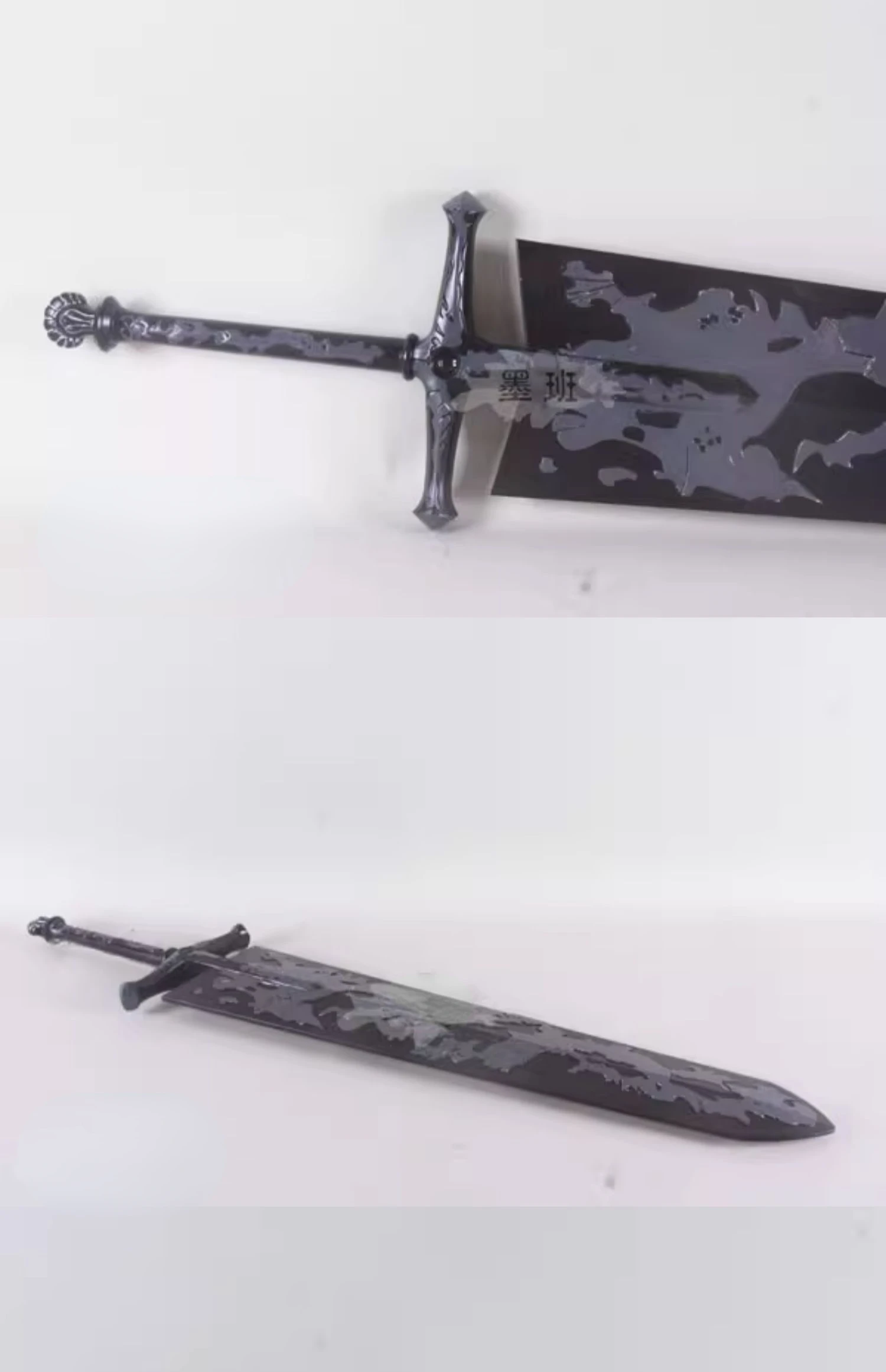 Black Clover Asta Cosplay Sword Props Replica of Weapons for Halloween Christmas Fancy Party Accessories 53 Inches