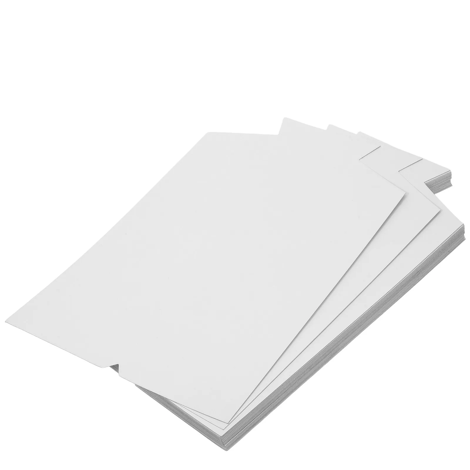 50Pcs Flat Cardboard Shirt Inserts 14x8.6 Inch Crisp Structure Support for Tshirt Folding Board Garment Storage Transport