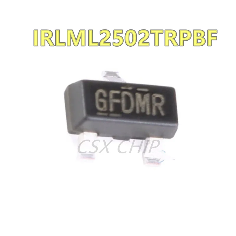100 teile/los IRLML2502TRPBF MOSFET P-CH 20 V 4,2 A SOT-23 IRLML2502 neue und original