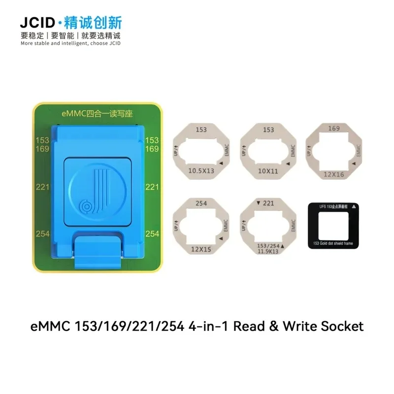 JCID JC U70 Gen2 UFS-Programmiergerät für Android-Handys, Nand-Flash-Reparaturwerkzeuge, UFS eMMC ISP Lese- und Schreibgerät, Nand-Flash-Programmierer-Kit – Detail 9