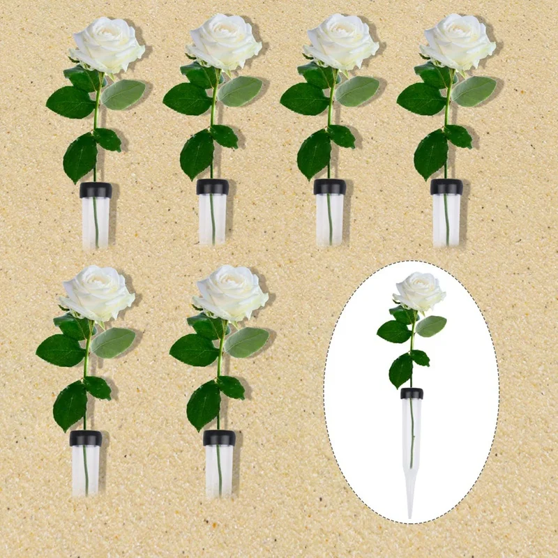 Flower Tubes Transparent Water Tube Fit For Flowers, Reusable Flowers, Water Tubes